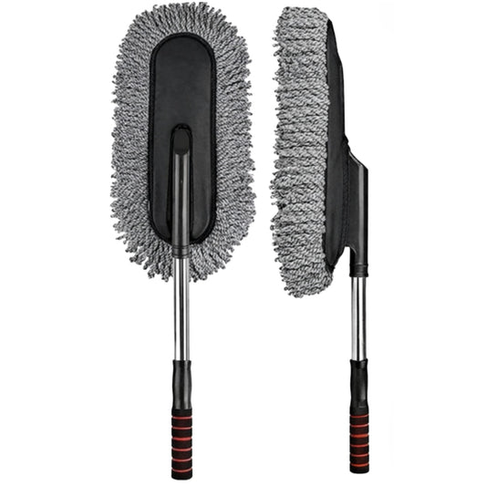 Premium Microfiber Car Duster with Stainless Steel Extendable Handle
