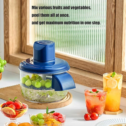 Smart Multi-Blade Vegetable Peeler – 3-in-1 Stainless Steel Rotary Fruit & Veggie Slicer