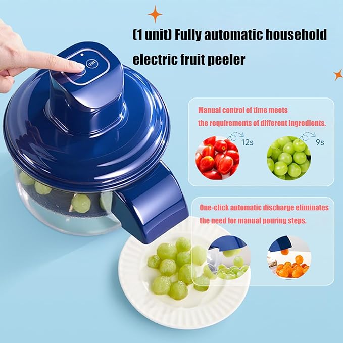 Smart Multi-Blade Vegetable Peeler – 3-in-1 Stainless Steel Rotary Fruit & Veggie Slicer