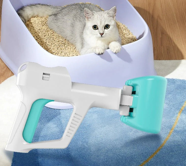 Handheld Portable Pet Toilet Collector – No-Touch Clean Up for Dogs & Cats